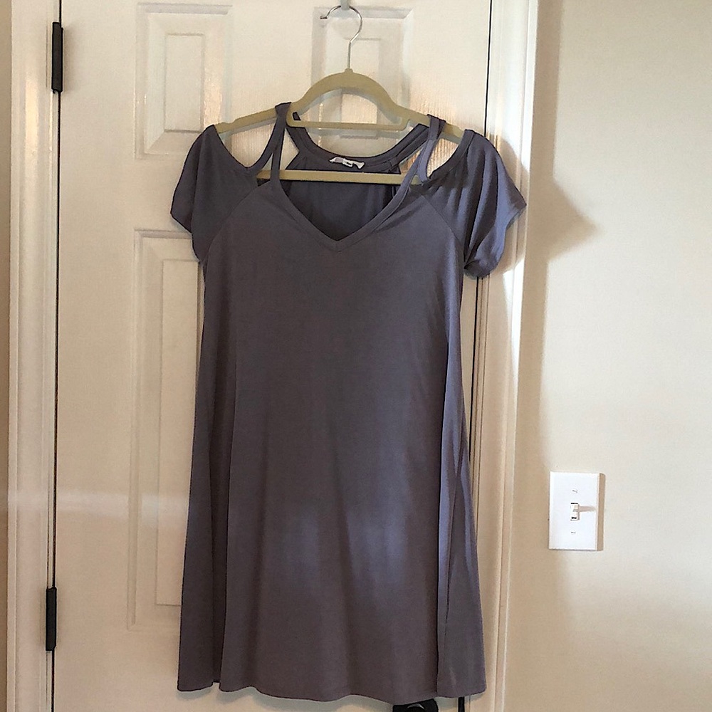 Purple mini dress size small